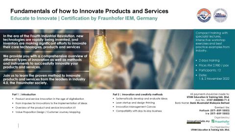 Fundamentals of How to Innovate Products and Services