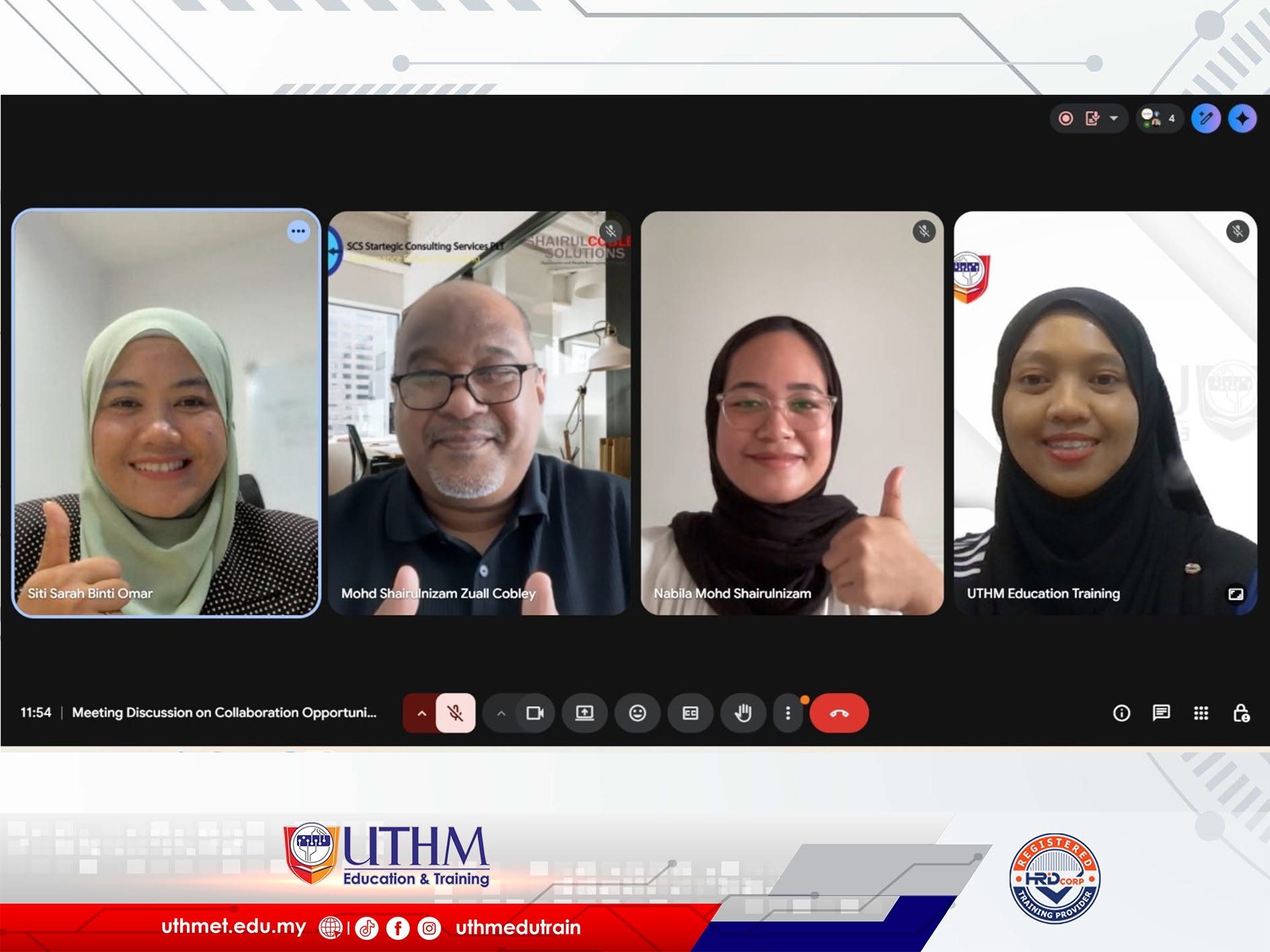 You are currently viewing Strategic Collaboration Discussion with Shairul Cobley Solutions on AI Training