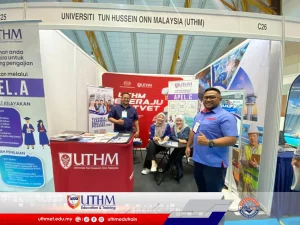 UTHM MyAERO Summit 2026 booth at MAEPS Serdang