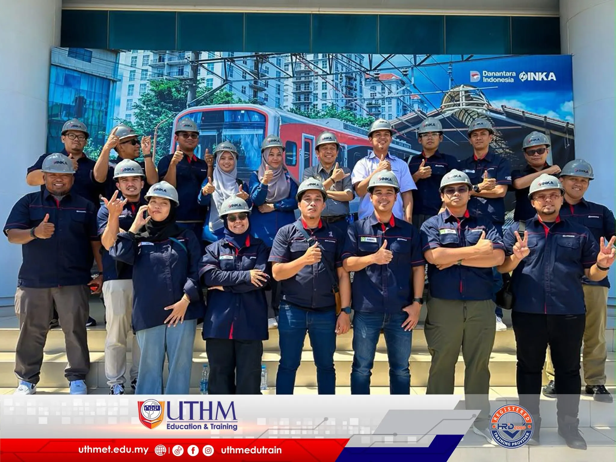 You are currently viewing Lawatan Akademik ke PT INKA Perkukuh Pendedahan Pelajar dalam Industri Pembuatan Rel