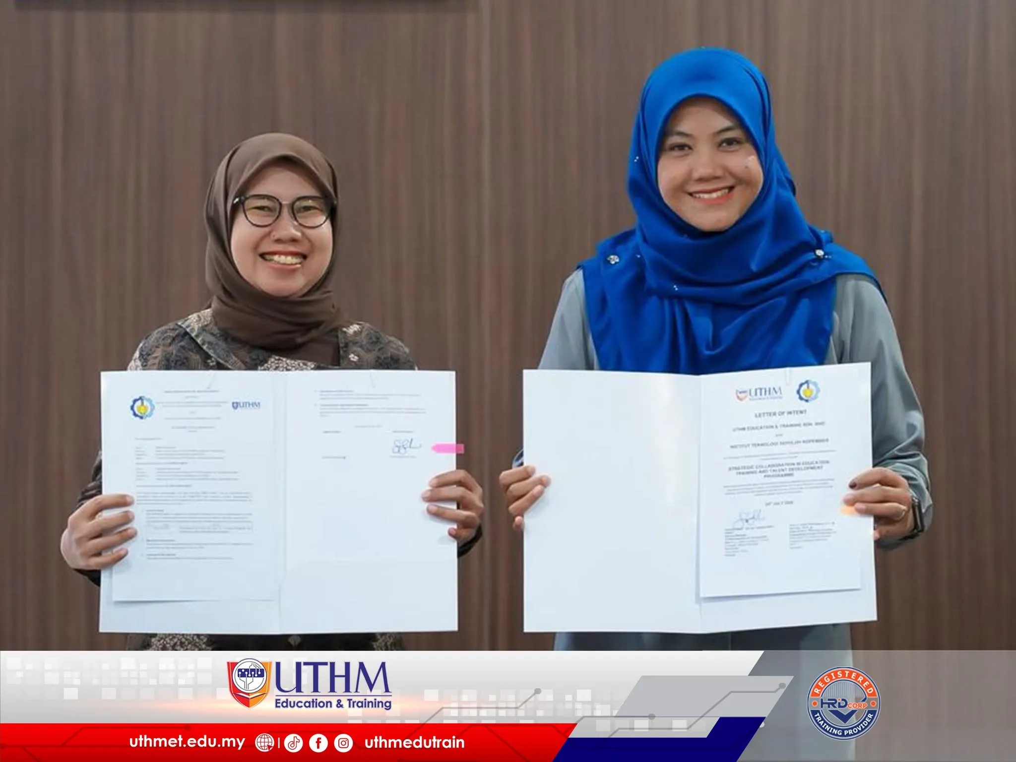 Lawatan ITS Surabaya UTHM dan majlis menandatangani LOI