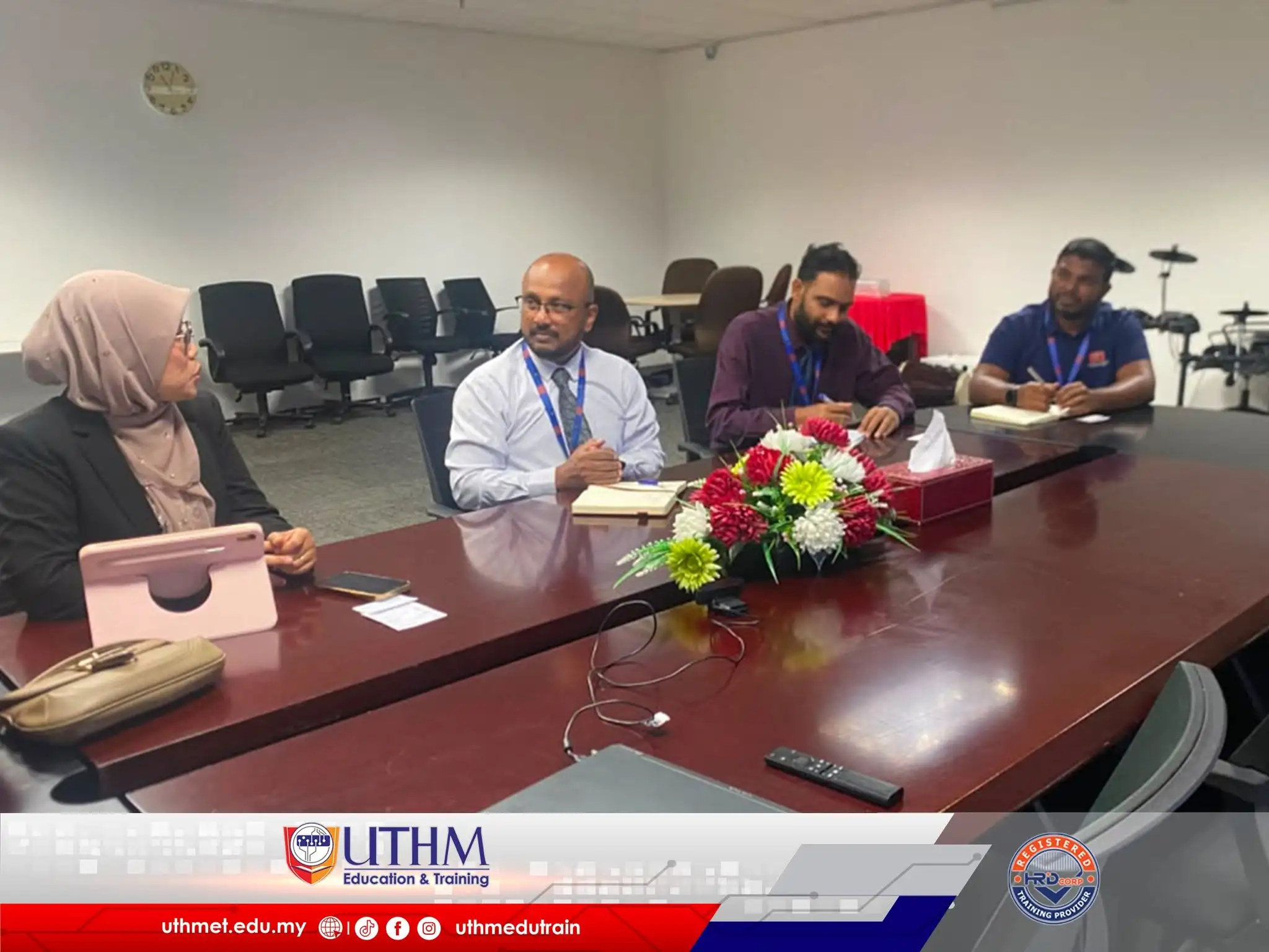 UET Maldives Collaboration meeting with High Commission representatives