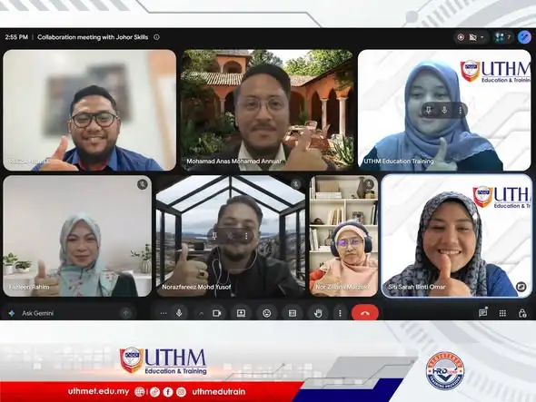 UET Johor Skills Collaboration meeting with Johor Skills Development Centre