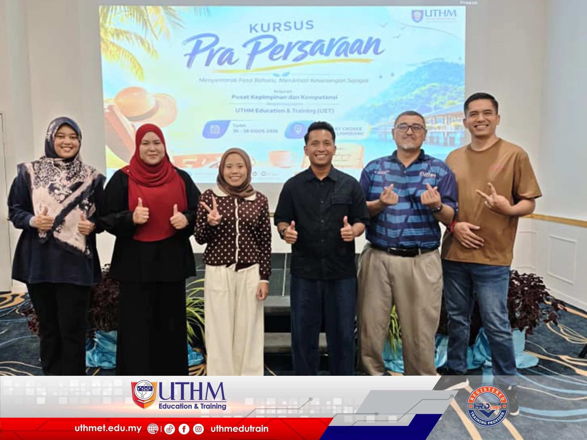 Kursus Pra Persaraan 2026 di Wings by Croske Resort Langkawi
